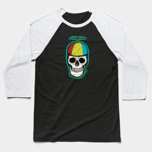 Propeller Beanie Skull Baseball T-Shirt